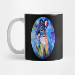 blue bunny Mug